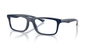 แว่นสายตา Emporio Armani EA3285U-6244 มุมเฉียง น้ำเงินมันวาว/ยางสีน้ำเงิน สำหรับผู้ชาย