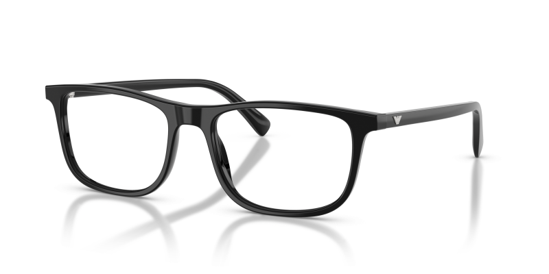 แว่นสายตา Emporio Armani EA3287F-5017 สีดำประกาย มุมสามส่วนสี่