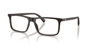 แว่นสายตา Emporio Armani EA3288F-6452 สีน้ำตาลด้าน มุมสามส่วนสี่