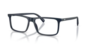 แว่นสายตา Emporio Armani EA3288F-6453 สีน้ำเงินด้าน มุมสามส่วนสี่