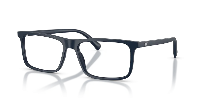แว่นสายตา Emporio Armani EA3288F-6453 สีน้ำเงินด้าน มุมสามส่วนสี่