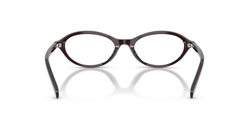 แว่นสายตา Emporio Armani EA3289U-6454 สีน้ำตาลโอปอลประกาย มุมด้านหลัง