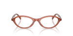 กรอบแว่นสายตา Emporio Armani EA3289U-6455 Shiny Opal Light Brown แว่นสายตา Emporio Armani EA3289U-6455 สีน้ำตาลอ่อนโอปอลมันวาว มุมด้านหน้า
