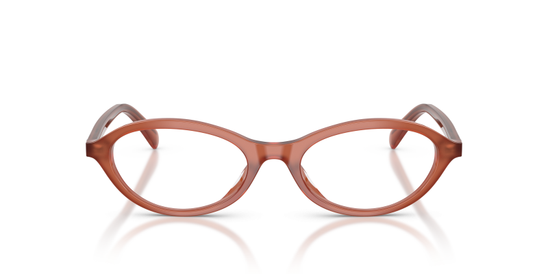 แว่นสายตา Emporio Armani EA3289U-6455 สีน้ำตาลอ่อนโอปอลมันวาว มุมด้านหน้า