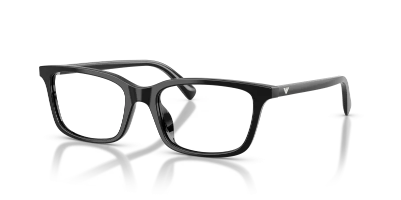 แว่นสายตา Emporio Armani EA3290U-5017 ดำเงา มุมมองสามส่วนสี่