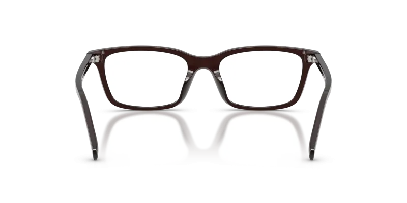 แว่นสายตา Emporio Armani EA3290U-6454 น้ำตาลโอปอลประกาย มุมมองด้านหลัง