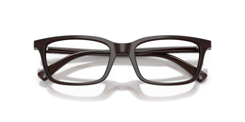 แว่นสายตา Emporio Armani EA3290U-6454 น้ำตาลโอปอลประกาย ภาพระยะใกล้ด้านหน้า