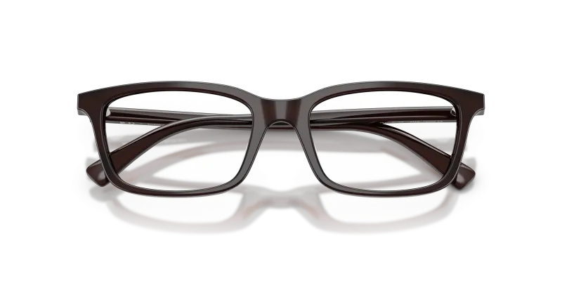 แว่นสายตา Emporio Armani EA3290U-6454 น้ำตาลโอปอลประกาย ภาพระยะใกล้ด้านหน้า