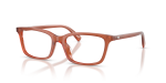 แว่นสายตา Emporio Armani EA3290U-6455 สีน้ำตาลอ่อนโอปอลมันวาว มุมสามส่วนสี่