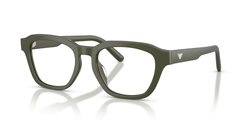 แว่นสายตา Emporio Armani EA3291U-6321 เขียวด้าน มุมสามส่วนสี่