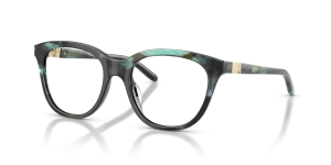 แว่นสายตา Emporio Armani EA3292U-6463 สีเขียวฮาวานาแวววาว มุมสามส่วนสี่