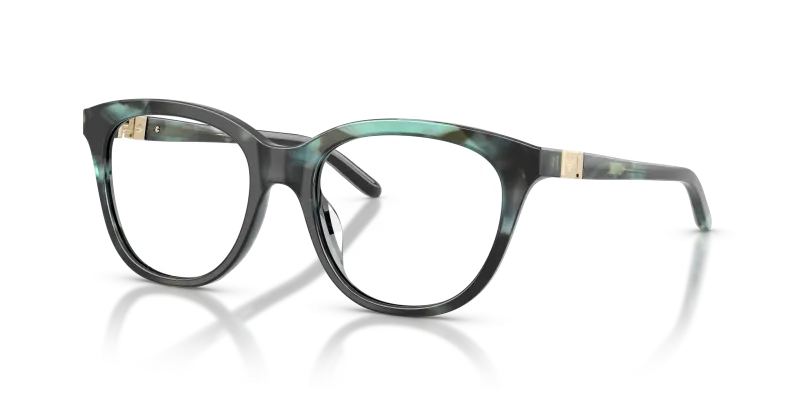 แว่นสายตา Emporio Armani EA3292U-6463 สีเขียวฮาวานาแวววาว มุมสามส่วนสี่