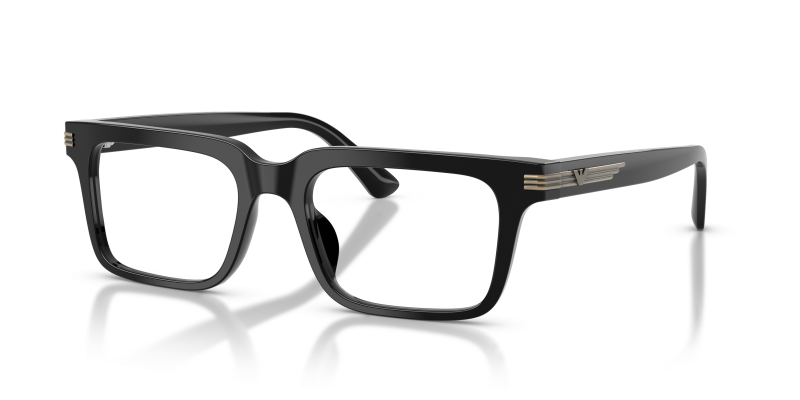กรอบแว่นสายตา Emporio Armani EA3293U-5017 Shiny Black แว่นสายตา Emporio Armani EA3293U-5017 สีดำประกาย มุมสามส่วนสี่