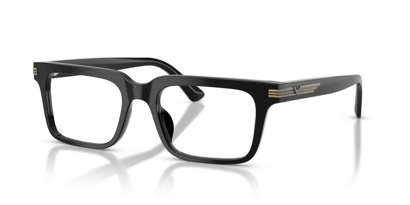 กรอบแว่นสายตา Emporio Armani EA3293U-5017 Shiny Black แว่นสายตา Emporio Armani EA3293U-5017 สีดำประกาย มุมสามส่วนสี่