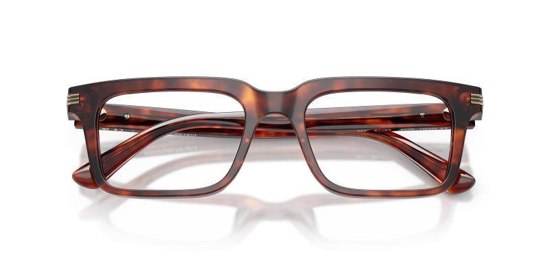 แว่นสายตา Emporio Armani EA3293U-6034 สีแดงฮาวานาเงา ระยะใกล้
