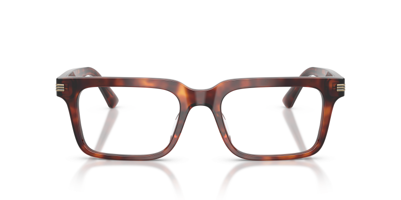 แว่นสายตา Emporio Armani EA3293U-6034 สีแดงฮาวานาเงา มุมด้านหน้า