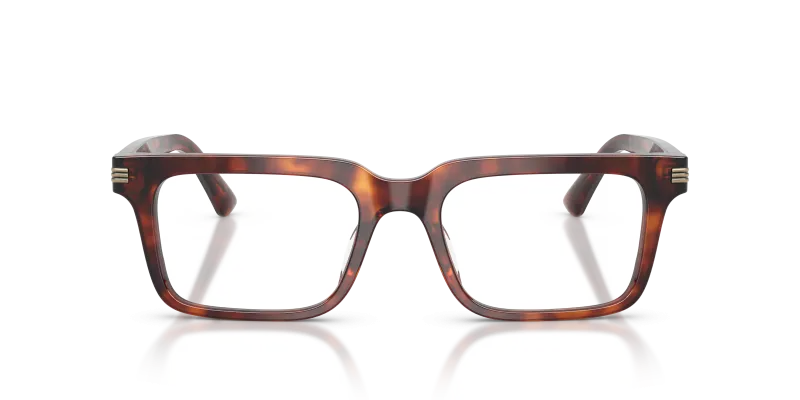 แว่นสายตา Emporio Armani EA3293U-6034 สีแดงฮาวานาเงา มุมด้านหน้า