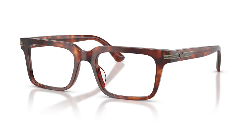 กรอบแว่นสายตา Emporio Armani EA3293U-6034 Shiny Havana Red แว่นสายตา Emporio Armani EA3293U-6034 สีแดงฮาวานาเงา มุมสามส่วนสี่