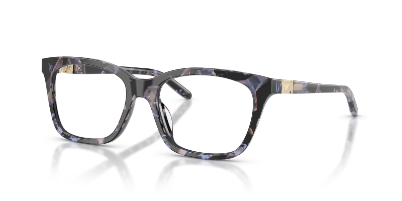 กรอบแว่นสายตา Emporio Armani EA3294U-6460 Shiny Havana Grey แว่นสายตา Emporio Armani EA3294U-6460 มุมเฉียง สีเทาฮาวานาแวววาว สำหรับผู้หญิง