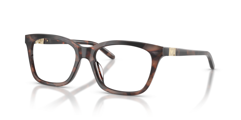 กรอบแว่นสายตา Emporio Armani EA3294U-6461 Shiny Havana Tundra แว่นสายตา Emporio Armani EA3294U-6461 มุมเฉียง สีทุนดราฮาวานามันวาว สำหรับผู้หญิง