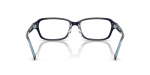 กรอบแว่นสายตา Emporio Armani EA3295D-5358 Shiny Transparent Blue แว่นสายตา Emporio Armani EA3295D-5358 สีน้ำเงินโปร่งใสประกาย มุมด้านหลัง
