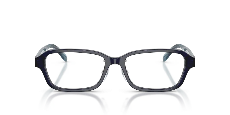 แว่นสายตา Emporio Armani EA3295D-5358 สีน้ำเงินโปร่งใสประกาย มุมด้านหน้า
