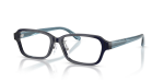 กรอบแว่นสายตา Emporio Armani EA3295D-5358 Shiny Transparent Blue แว่นสายตา Emporio Armani EA3295D-5358 สีน้ำเงินโปร่งใสประกาย มุมสามส่วนสี่