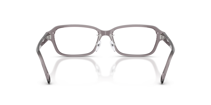 แว่นสายตา Emporio Armani EA3295D-6206 สีเทาโปร่งใสประกาย มุมด้านหลัง