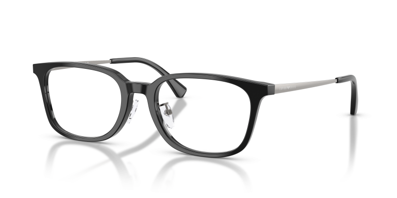 กรอบแว่นสายตา Emporio Armani EA3296D-5017 Shiny Black แว่นสายตา Emporio Armani EA3296D-5017 สีดำประกาย มุมสามส่วนสี่