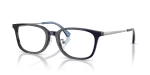 แว่นสายตา Emporio Armani EA3296D-5358 สีน้ำเงินโปร่งใสประกาย มุมสามส่วนสี่