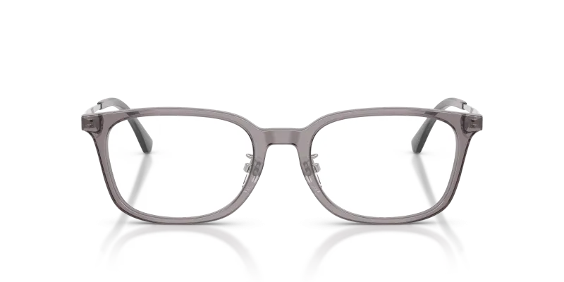 แว่นสายตา Emporio Armani EA3296D-6206 สีเทาโปร่งใสประกาย มุมด้านหน้า
