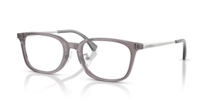แว่นสายตา Emporio Armani EA3296D-6206 สีเทาโปร่งใสประกาย มุมสามส่วนสี่
