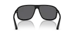 แว่นกันแดด Emporio Armani EA4029-5001T3 Matte Black Grey Polarized Emporio Armani EA4029 5001T3 ขาแว่นด้านใน