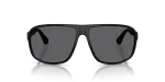 แว่นกันแดด Emporio Armani EA4029-5001T3 Matte Black Grey Polarized Emporio Armani EA4029 5001T3 ด้านหน้า