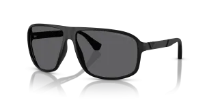 Emporio Armani EA4029 5001T3 แว่นกันแดดโพลาไรซ์สีเทาดำด้าน สำหรับผู้ชาย