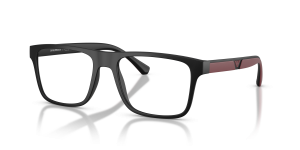 แว่นสายตา Emporio Armani EA4115V-5042 มุมเฉียง สีดำด้าน สำหรับผู้ชาย