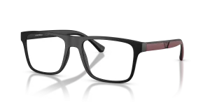 แว่นสายตา Emporio Armani EA4115V-5042 มุมเฉียง สีดำด้าน สำหรับผู้ชาย