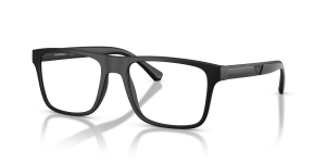 แว่นสายตา Emporio Armani EA4115V-5801 มุมเฉียง สีด้าน/ดำประกาย สำหรับผู้ชาย