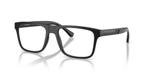 แว่นสายตา Emporio Armani EA4115V-5801 มุมเฉียง สีด้าน/ดำประกาย สำหรับผู้ชาย