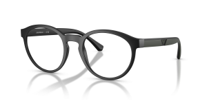 แว่นสายตา Emporio Armani EA4152V-5042 มุมเฉียง สีดำด้าน/เขียว สำหรับผู้ชาย