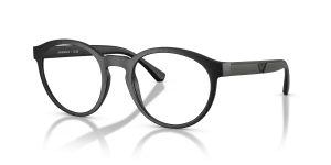แว่นสายตา Emporio Armani EA4152V-5042 มุมเฉียง สีดำด้าน/เขียว สำหรับผู้ชาย