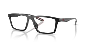 แว่นสายตา Emporio Armani EA4189V-5017 มุมเฉียง สีดำประกาย/แดง สำหรับผู้ชาย