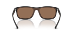 แว่นกันแดด Emporio Armani EA4277U-501773 Shiny Black/Brown Rubber Dark Brown แว่นกันแดด Emporio Armani EA4277U-501773 ขาแว่นด้านใน