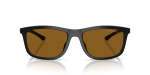 แว่นกันแดด Emporio Armani EA4277U-501783 Shiny Black Dark Brown Polarized แว่นกันแดด Emporio Armani EA4277U-501783 ด้านหน้า