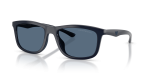 แว่นกันแดด Emporio Armani EA4277U-624480 Shiny Blue/Blue Rubber Dark Blue แว่นกันแดด Emporio Armani EA4277U-624480 มุมเฉียง น้ำเงินมันวาว/ยางสีน้ำเงิน สำหรับผู้ชาย