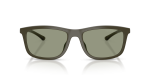 แว่นกันแดด Emporio Armani EA4277U-6449/2 Shiny Green/Green Rubber Green แว่นกันแดด Emporio Armani EA4277U-6449/2 ด้านหน้า