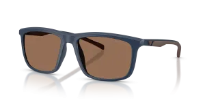แว่นกันแดด Emporio Armani EA4278U-618573 มุมเฉียง สีน้ำเงินด้าน สำหรับผู้ชาย