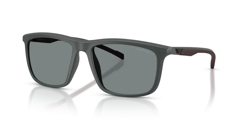 แว่นกันแดด Emporio Armani EA4278U-620587 Matte Grey Grey แว่นกันแดด Emporio Armani EA4278U-620587 มุมเฉียง สีเทาด้าน สำหรับผู้ชาย