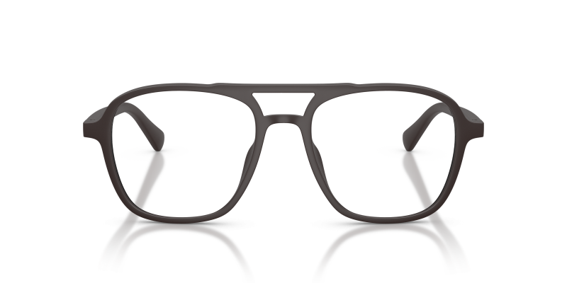 แว่นกันแดด Emporio Armani EA4279U-58581W น้ำตาลเข้มด้าน มุมด้านหน้า