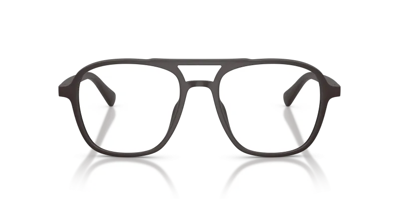 แว่นกันแดด Emporio Armani EA4279U-58581W น้ำตาลเข้มด้าน มุมด้านหน้า
